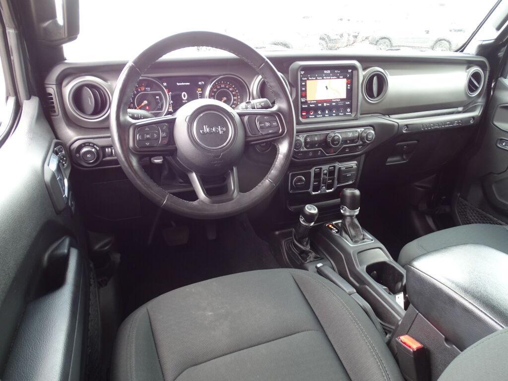 used 2022 Jeep Wrangler Unlimited car, priced at $34,545