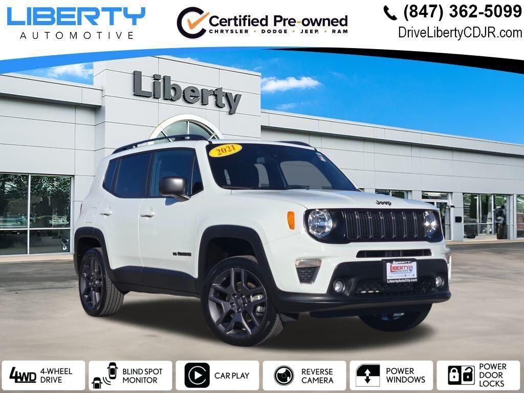 used 2021 Jeep Renegade car, priced at $18,991