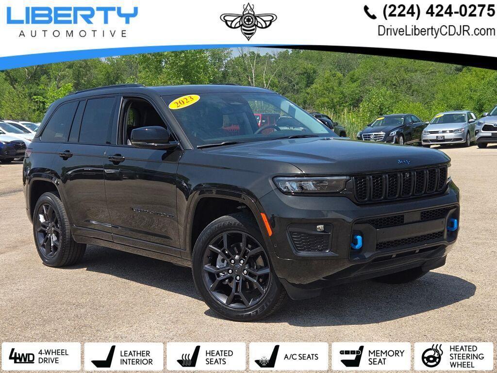 used 2023 Jeep Grand Cherokee 4xe car, priced at $36,661