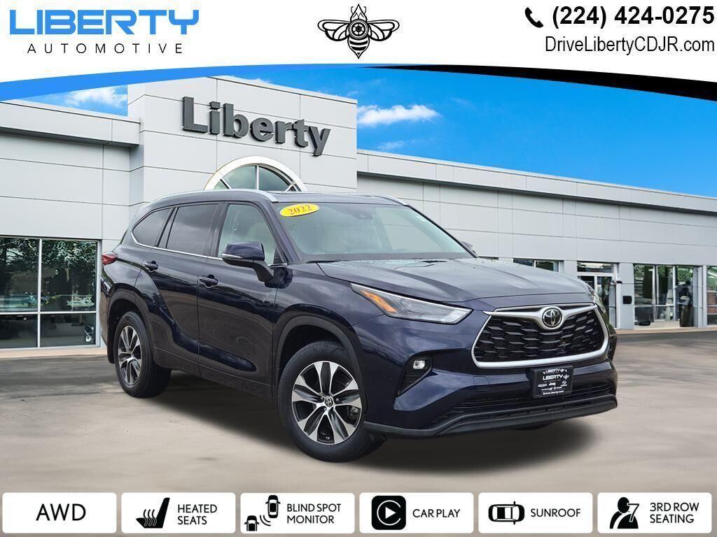 used 2022 Toyota Highlander car, priced at $35,971