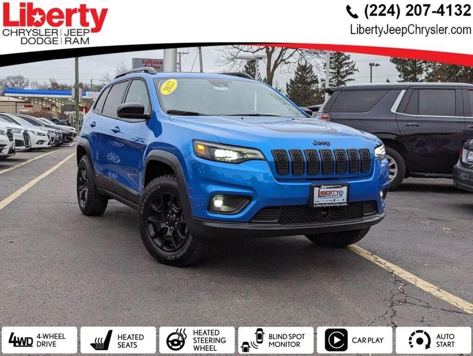 used 2022 Jeep Cherokee car, priced at $25,695