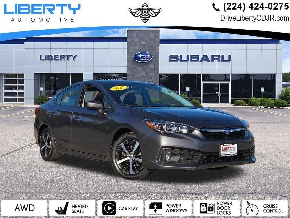 used 2022 Subaru Impreza car, priced at $19,474