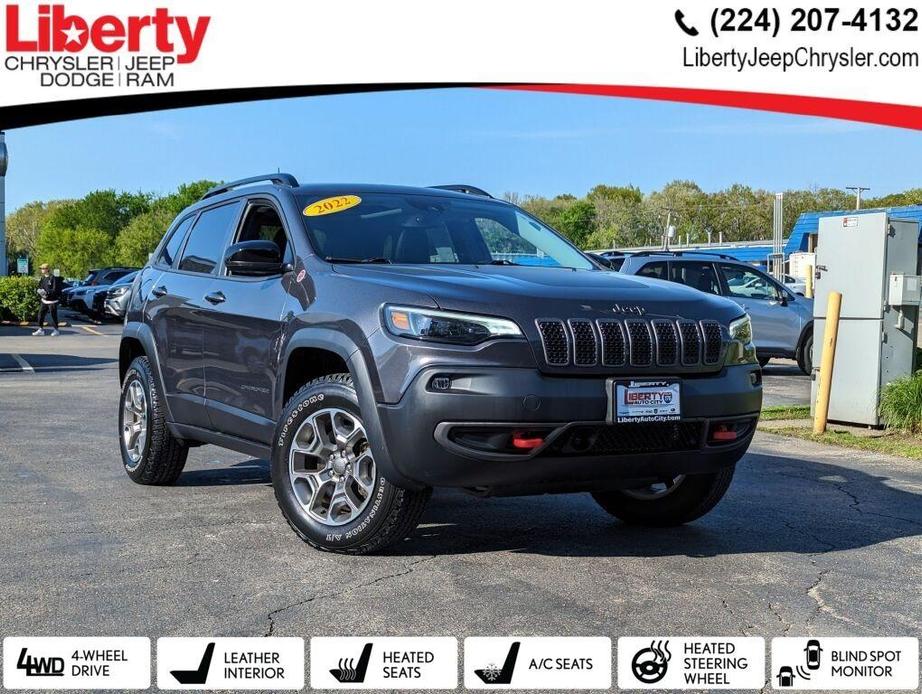 used 2022 Jeep Cherokee car, priced at $28,595