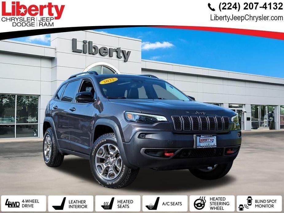 used 2022 Jeep Cherokee car, priced at $28,395