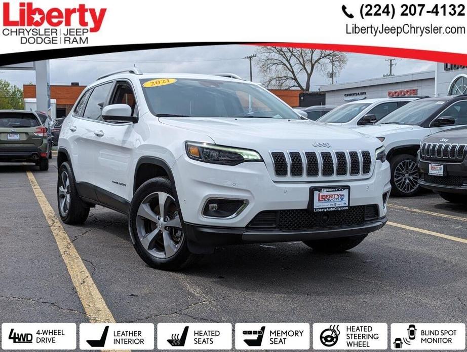 used 2021 Jeep Cherokee car, priced at $26,795