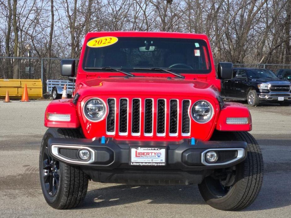 used 2022 Jeep Wrangler Unlimited 4xe car, priced at $35,630