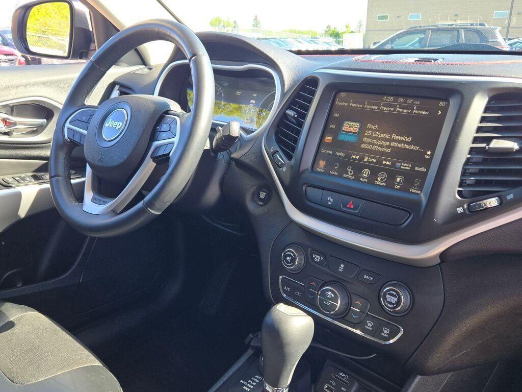 used 2018 Jeep Cherokee car, priced at $16,446
