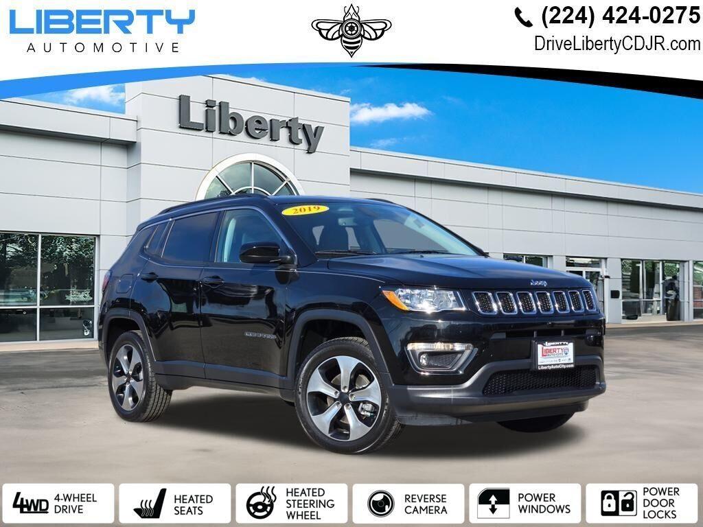 used 2019 Jeep Compass car, priced at $18,321