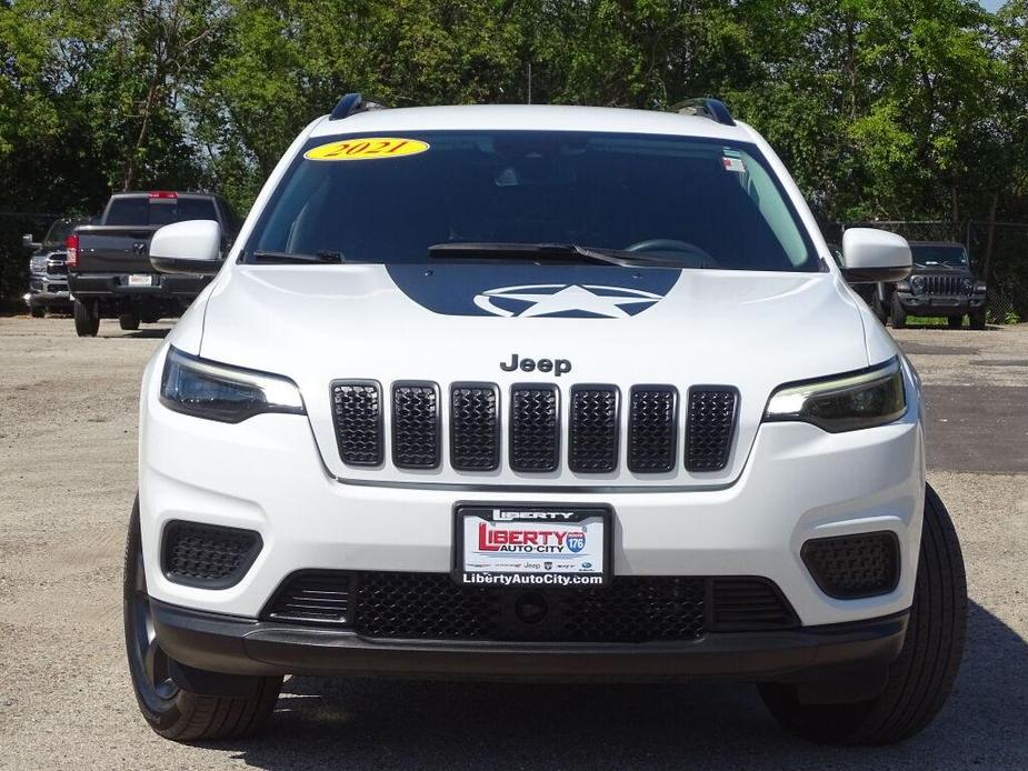 used 2021 Jeep Cherokee car, priced at $18,531