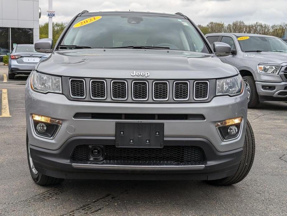used 2021 Jeep Compass car, priced at $22,795