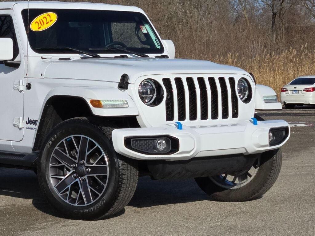 used 2022 Jeep Wrangler Unlimited 4xe car, priced at $36,899