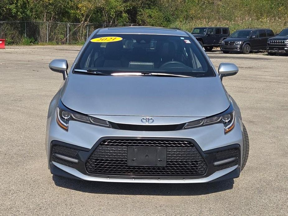 used 2021 Toyota Corolla car, priced at $17,993