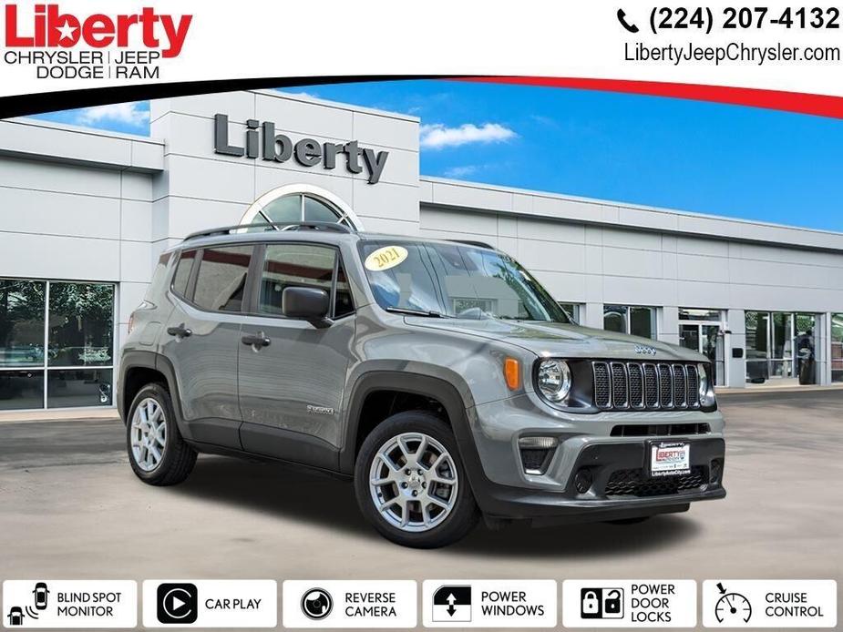 used 2021 Jeep Renegade car, priced at $17,695