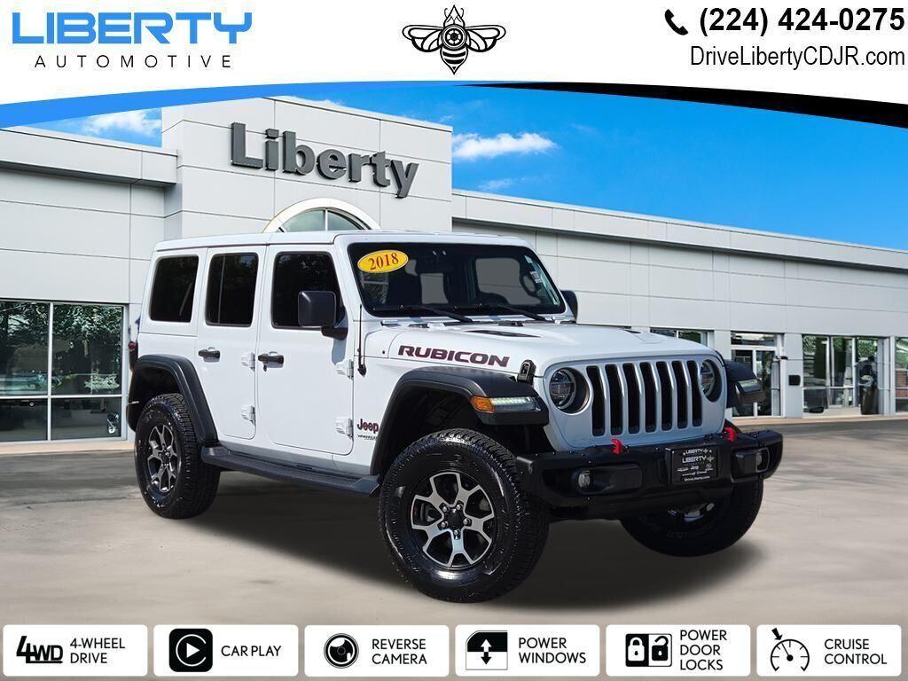 used 2018 Jeep Wrangler Unlimited car, priced at $33,748