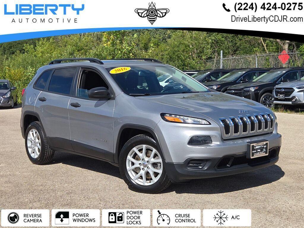 used 2016 Jeep Cherokee car, priced at $10,945