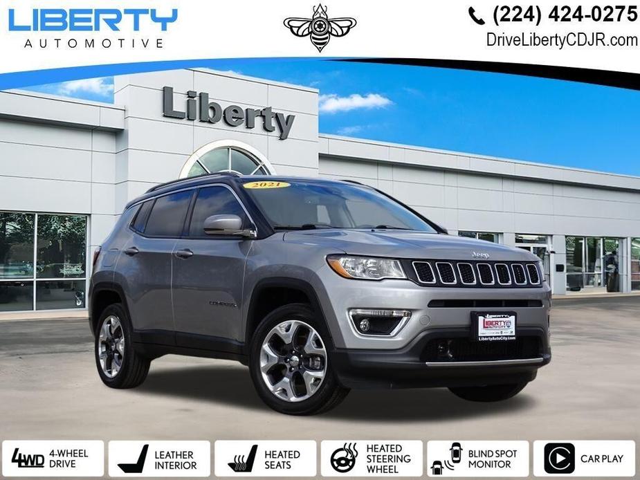 used 2021 Jeep Compass car, priced at $20,992