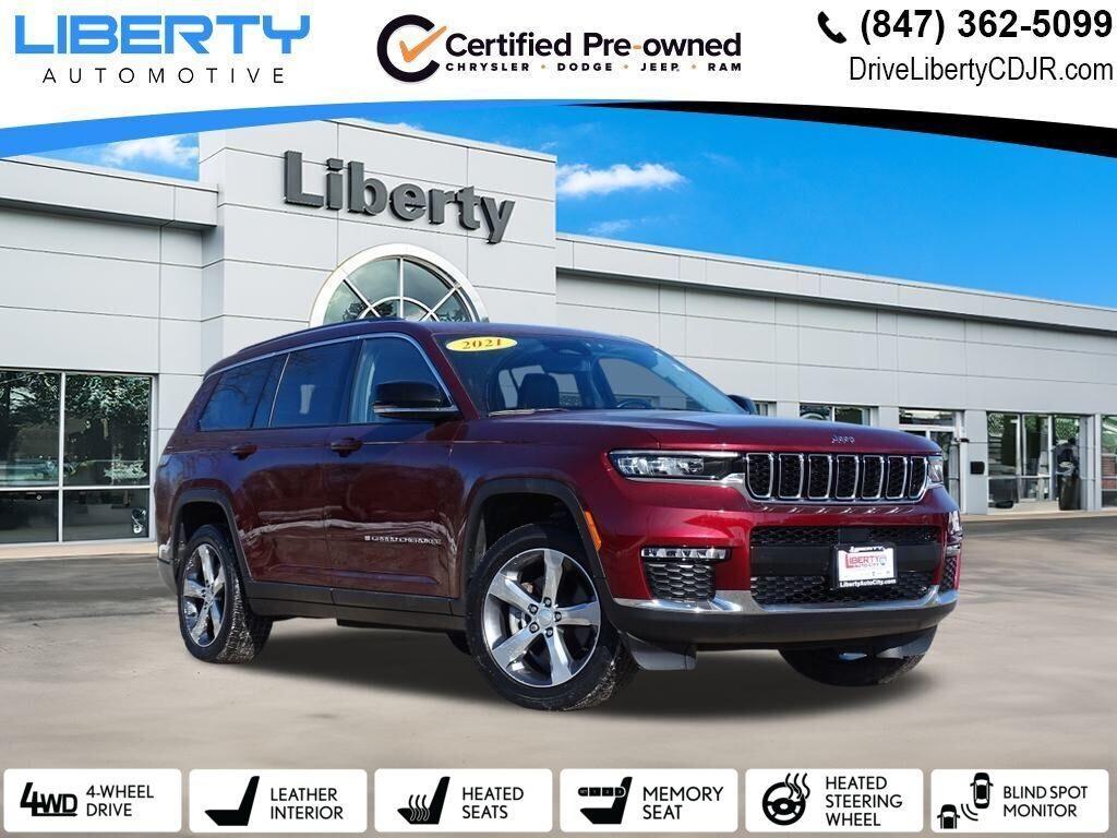 used 2021 Jeep Grand Cherokee L car, priced at $29,963