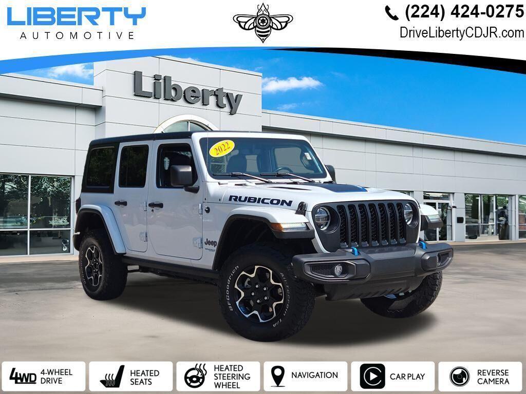 used 2022 Jeep Wrangler Unlimited 4xe car, priced at $35,994