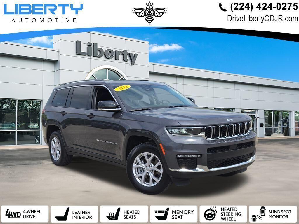 used 2022 Jeep Grand Cherokee L car, priced at $30,801