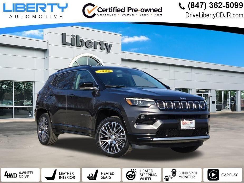 used 2022 Jeep Compass car, priced at $24,782