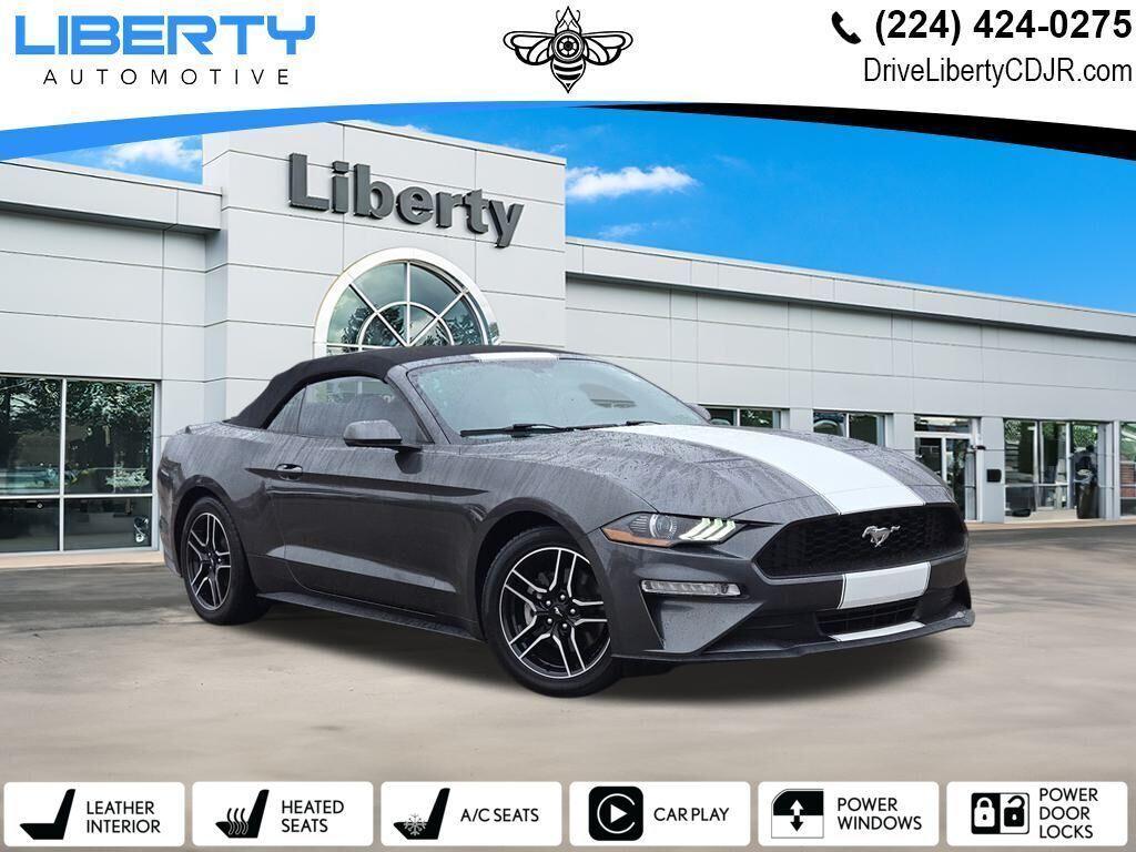 used 2018 Ford Mustang car, priced at $19,839