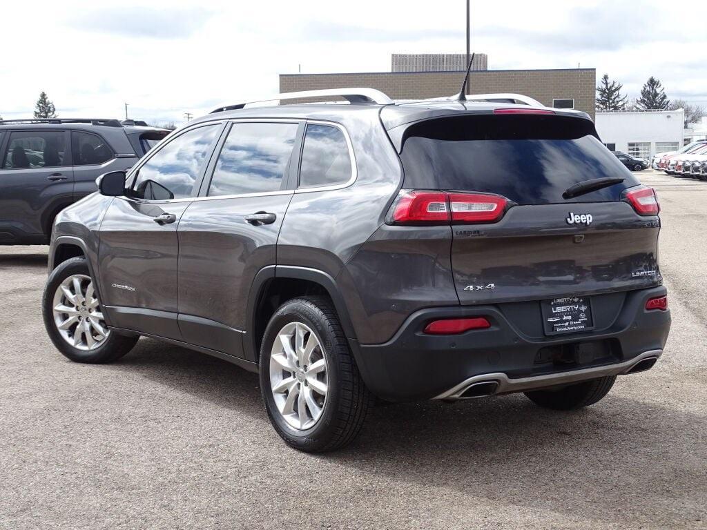 used 2017 Jeep Cherokee car, priced at $13,502