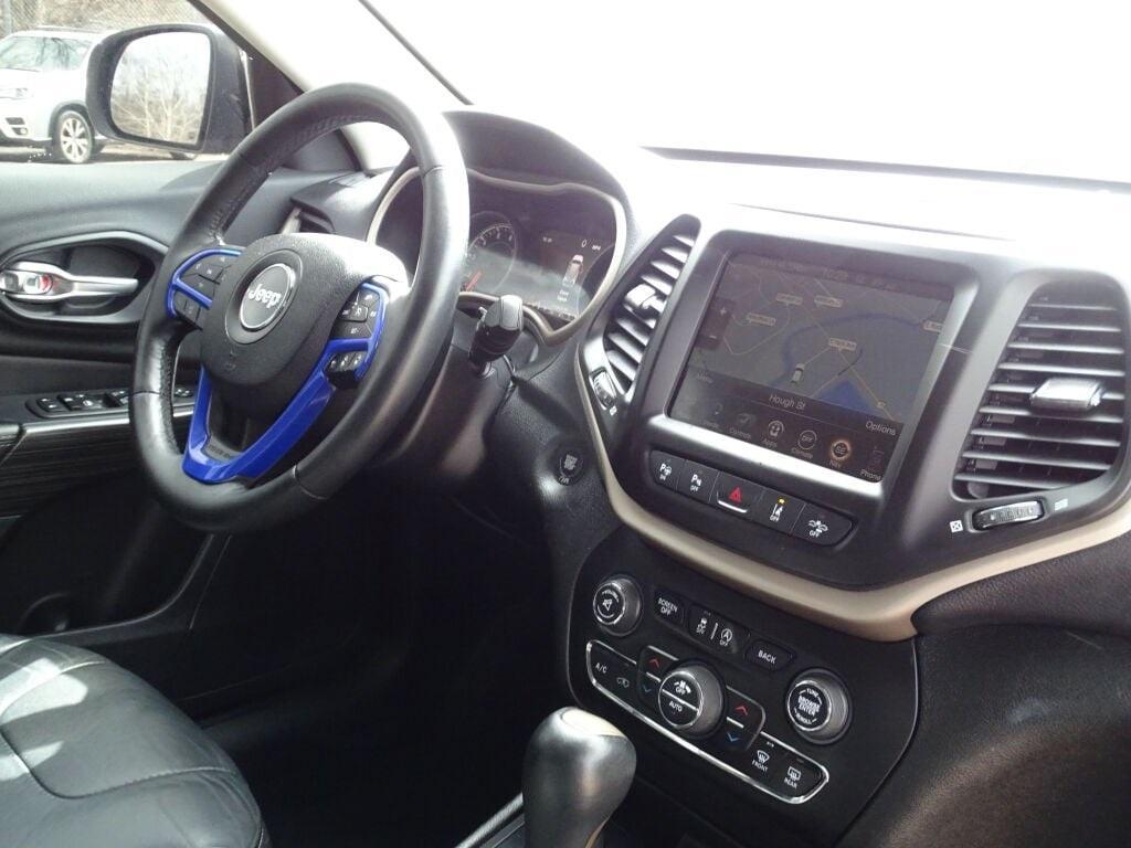 used 2017 Jeep Cherokee car, priced at $13,502