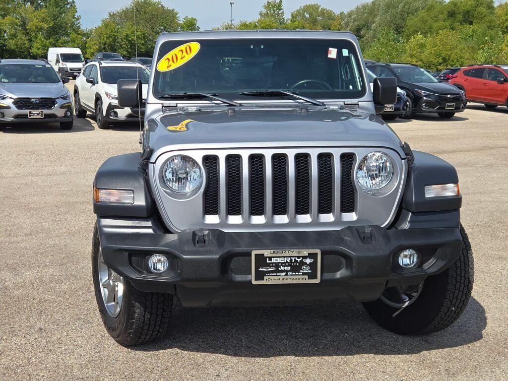used 2020 Jeep Wrangler Unlimited car, priced at $28,772