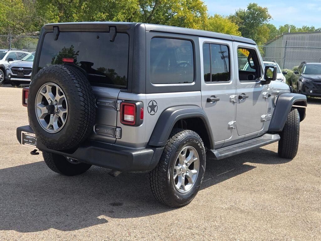 used 2020 Jeep Wrangler Unlimited car, priced at $28,772