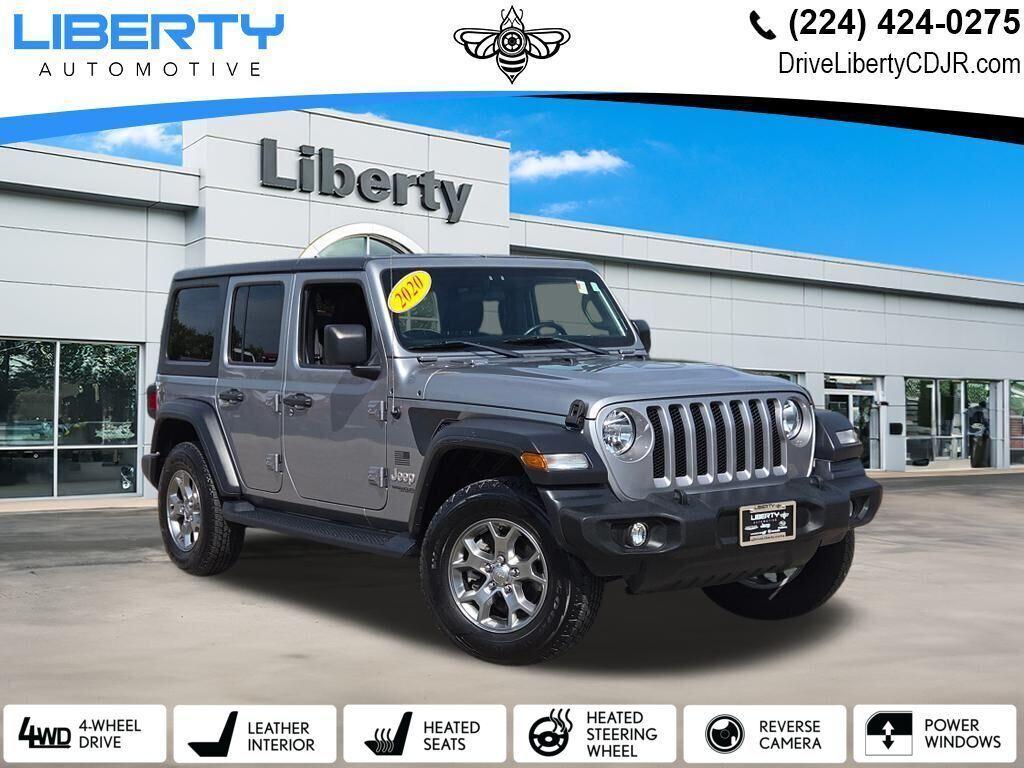 used 2020 Jeep Wrangler Unlimited car, priced at $28,772