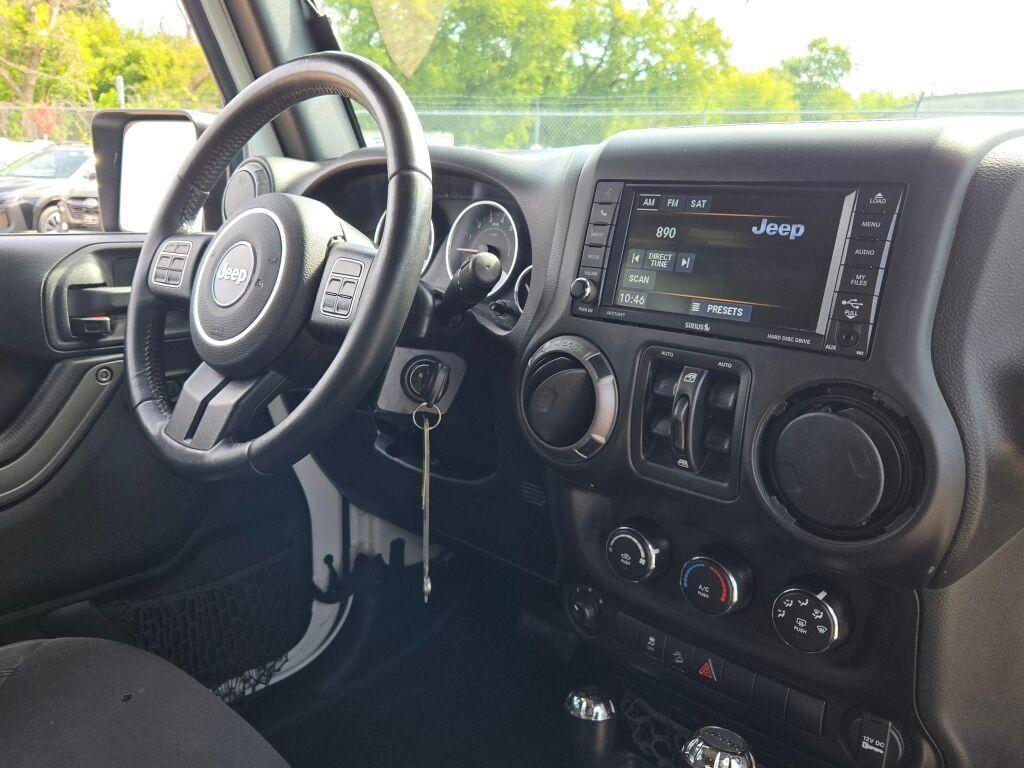 used 2018 Jeep Wrangler JK Unlimited car, priced at $14,673