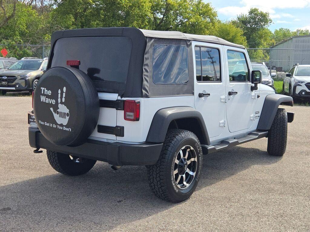 used 2018 Jeep Wrangler JK Unlimited car, priced at $14,673