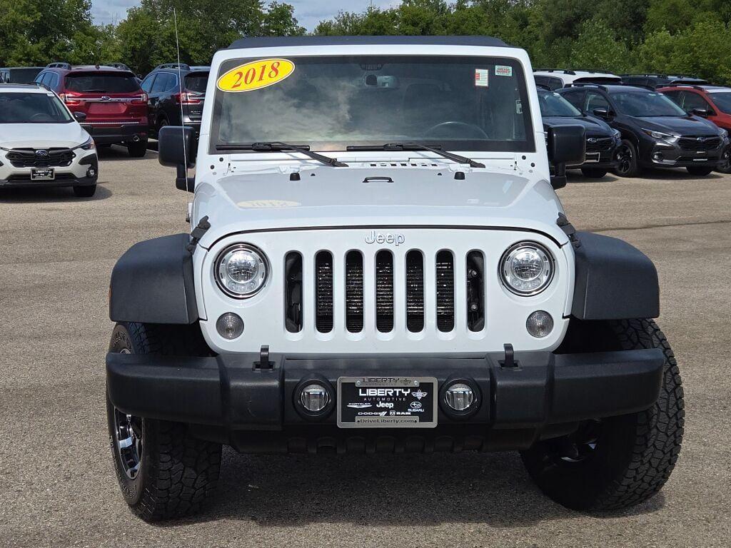 used 2018 Jeep Wrangler JK Unlimited car, priced at $14,673