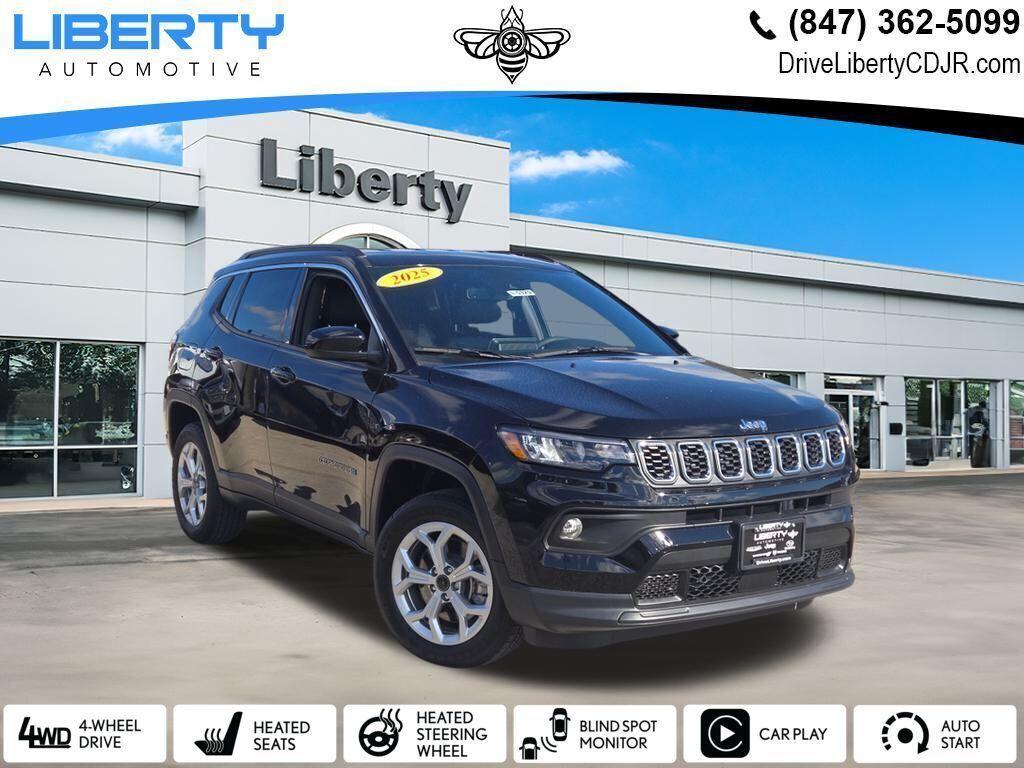 used 2025 Jeep Compass car, priced at $25,861
