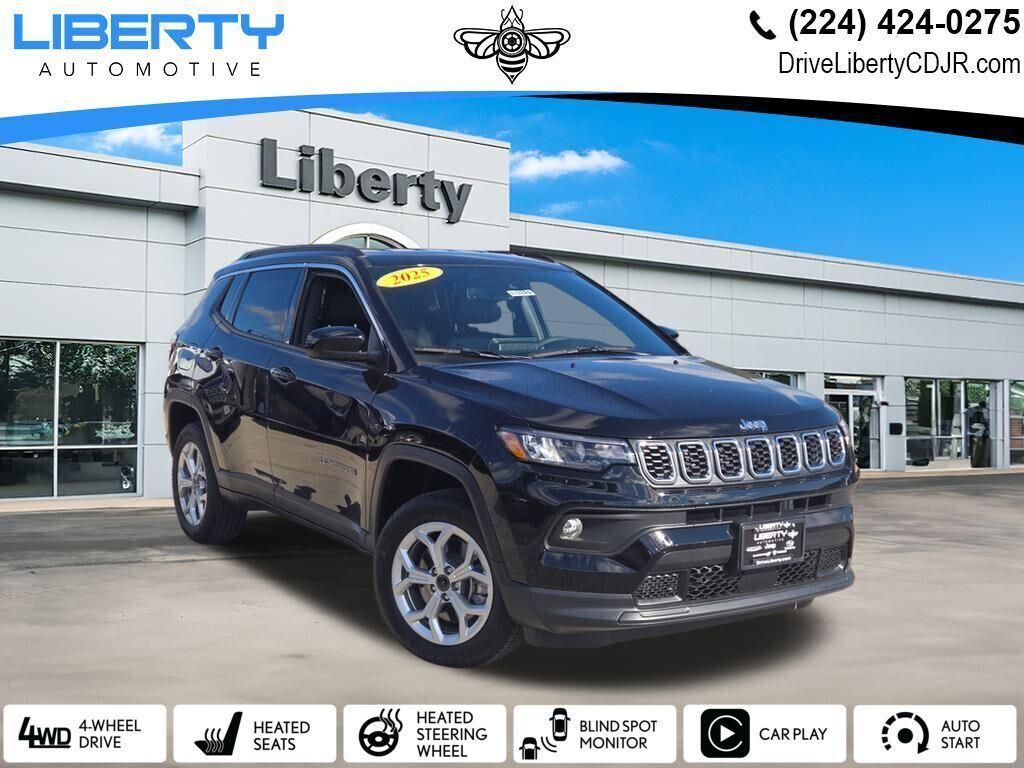 used 2025 Jeep Compass car, priced at $24,502