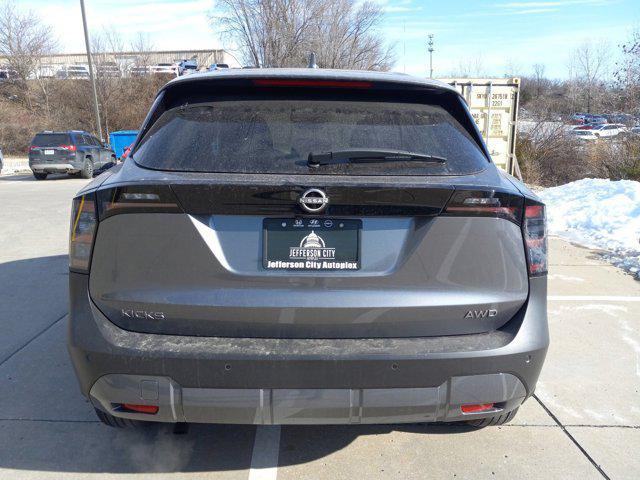 new 2025 Nissan Kicks car, priced at $27,101