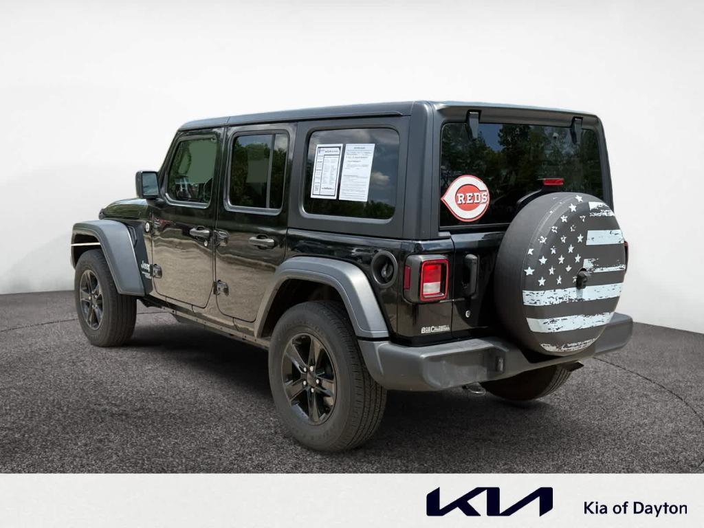 used 2020 Jeep Wrangler Unlimited car, priced at $20,552