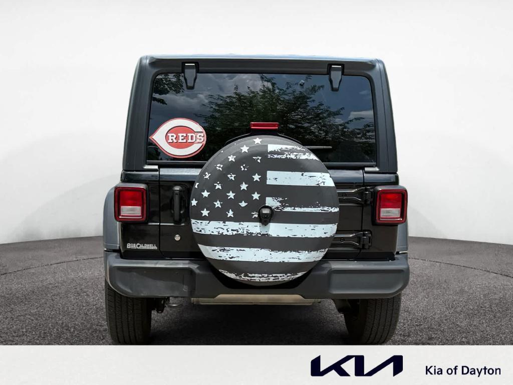 used 2020 Jeep Wrangler Unlimited car, priced at $20,552