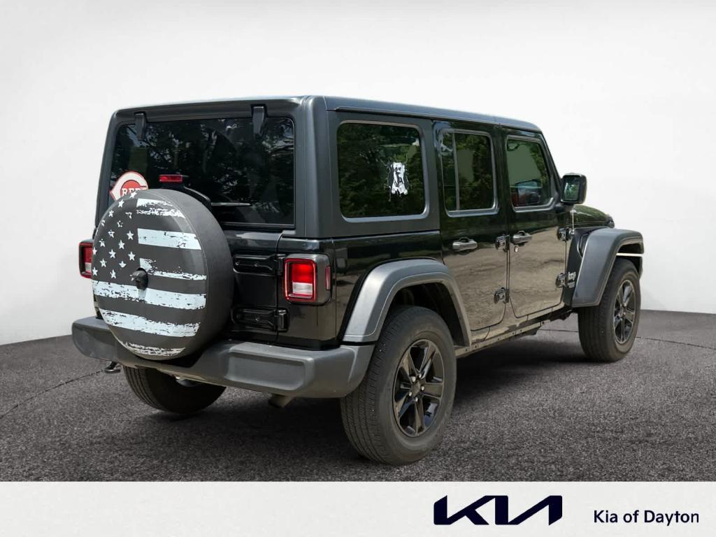 used 2020 Jeep Wrangler Unlimited car, priced at $20,552