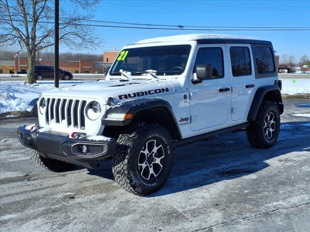 used 2021 Jeep Wrangler Unlimited car, priced at $34,959