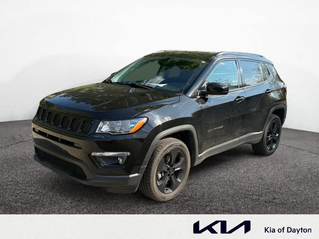 used 2021 Jeep Compass car, priced at $17,192