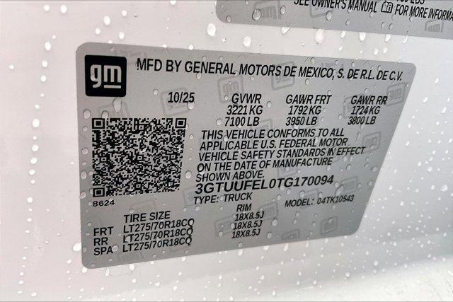 new 2026 GMC Sierra 1500 car, priced at $81,390