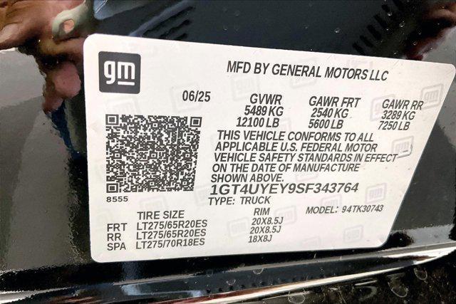 new 2025 GMC Sierra 3500 car, priced at $97,565