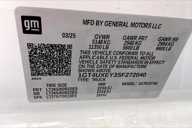 new 2025 GMC Sierra 2500 car, priced at $96,855