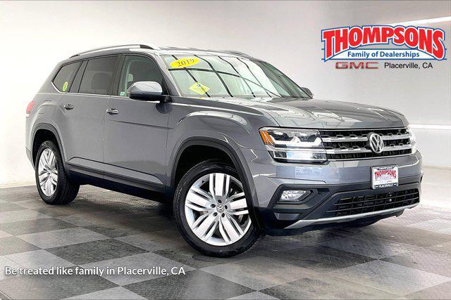 used 2019 Volkswagen Atlas car, priced at $17,746