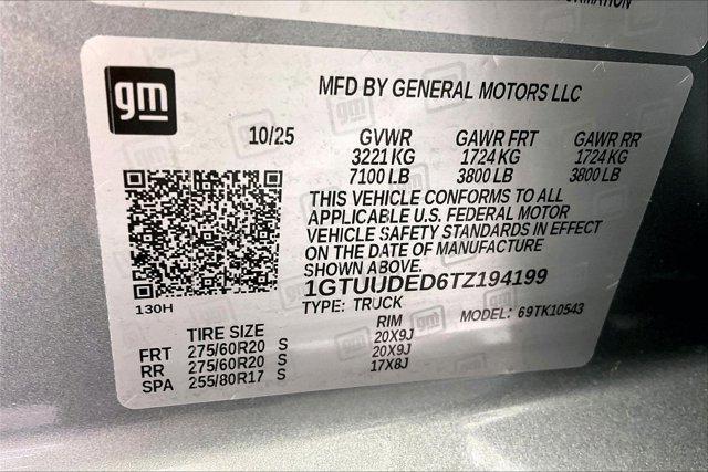 new 2026 GMC Sierra 1500 car, priced at $61,845