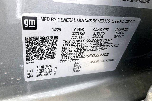 new 2025 GMC Sierra 1500 car, priced at $63,425
