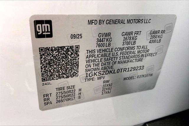 new 2026 GMC Yukon car, priced at $91,960