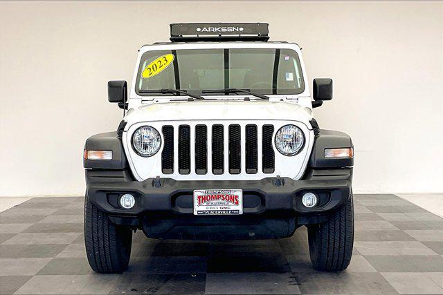 used 2023 Jeep Wrangler car, priced at $38,414