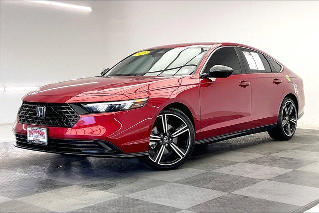 used 2023 Honda Accord Hybrid car, priced at $28,990